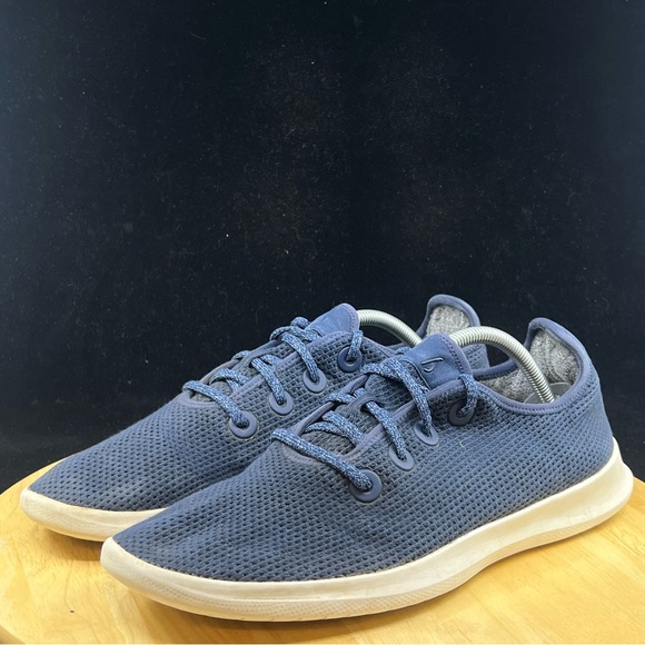 Allbirds Tree Runners TR Navy Blue Comfort Lace-Up Sneaker Shoes Men's US 12 - Picture 2 of 9